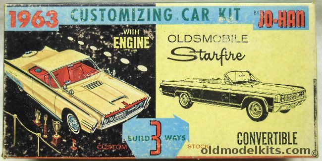 Jo-Han 1/25 1963 Oldsmobile Starfire Coupe - Stock / Street / Customized, 3163-149 plastic model kit